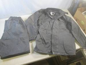 (EW3) First Gear Rain Jacket and Pa...