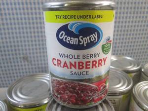 (B-1) 12 Cans of Ocean Spray Whole ...