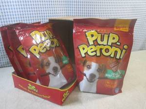 (CS) 4 Bags of Pup-Peroni Lean Beef...