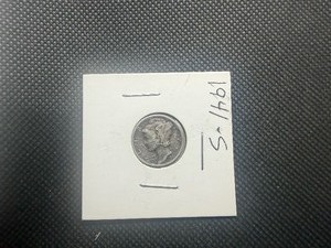 1941 S Silver Mercury Dime