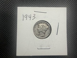 1943 Silver Mercury Dime