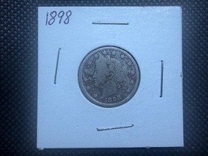 1898 V Nickel