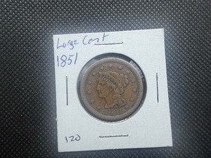 1851 Large Cent