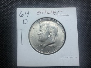1964 D Kennedy Silver Half Dollar