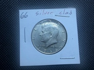 1966 Kennedy Silver Half Dollar