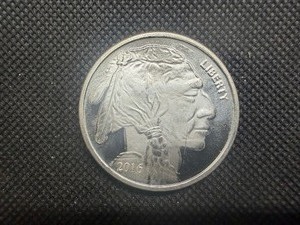 2016 Silver 1 oz Round Buffalo Design