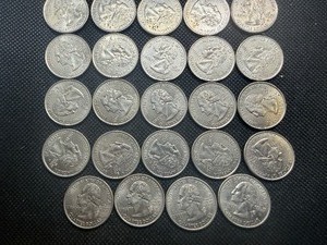 Twenty-Four Minnesota State Quarters
