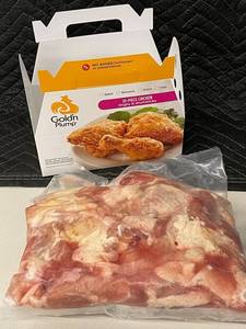 H - Goldn Plump 10-Piece Chicken Thighs & Drumsticks - Approx 7-Lb Bags