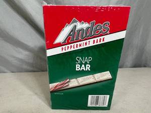New Case of 24 Andes Peppermint Bark Snap Bars