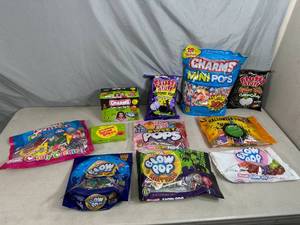 Assorted Candy, Blow Pops, Cotton Candy, Sugar Babies, Charms Pops, and More