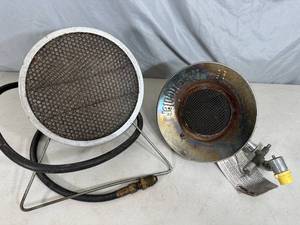 2 Propane Space Heaters for Camping, Fish House, Etc