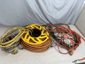 Assorted Copper Wire, Extension Cords, Etc.