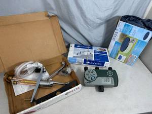 Unused Faucets, Hose TimerMeter, Pool Cover