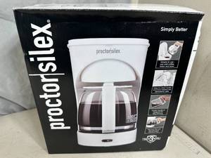 New Proctor Silex 12 Cup Coffee Maker