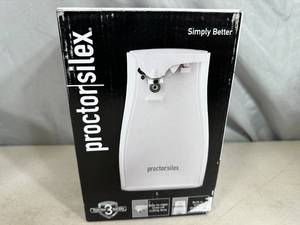 New Proctor Silex Electric Can Opener