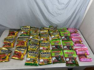 Assorted Haribo Gummy Candy, Sour Bears, Snakes, Hearts, Etc