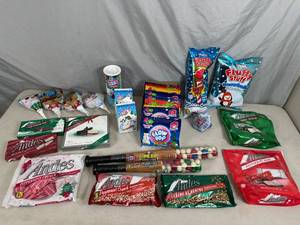 Assorted Candy, Dubble Bubble, Cotton Candy, Andes Mints, and More
