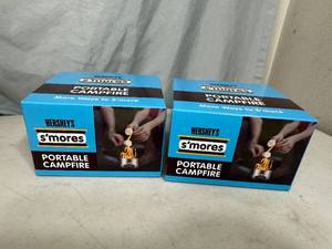 2 New Hersheys Smores Portable Campfire