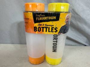 New Set of Guy Fieri Flavortown Fill and Squeeze Bottles