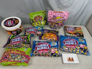Assorted Candy, Dubble Bubble, Cry Baby Sour Mix, and More