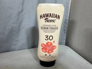 New Bottle of Hawaiian Tropic Sheer Touch Sunscreen Lotion