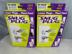 2 New Boxes of Snug Plug Outlet Repair Sleeves
