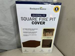 New Backyard Basics Square Fire Pit Cover