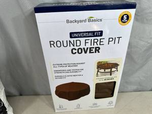 New Backyard Basics Round Fire Pit Cover