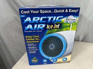 New Arctic Air Ice Jet Portable Air Cooler