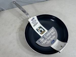 New 5 in 1 Blue Sapphire Ceramic Coated 11 inch Frying Pan