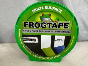 New Roll of Frogtape Premium Painters Tape - 1.88 inch
