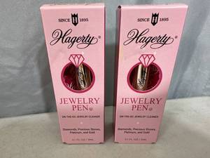 2 New Hagerty Jewelry Cleaning Pens