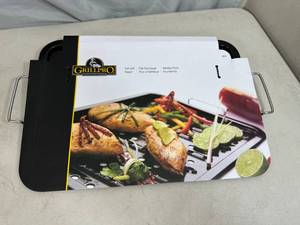 New Grill Pro Porcelain Steel Flat Grill Topper Pan
