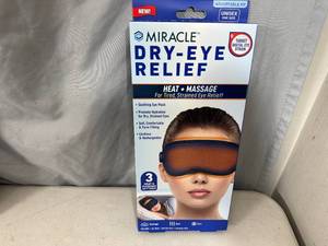 New Miracle Dry-Eye Relief Heated  Massage Mask