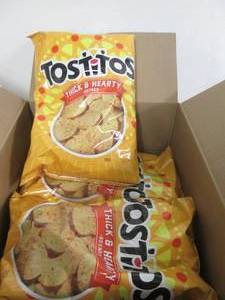 3 Two pound bags of Tostitos thick ...