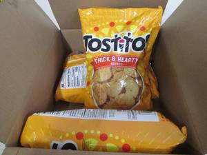 3 Two pound bags of Tostitos thick ...