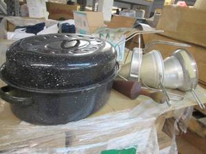 Roaster and canning supplies...