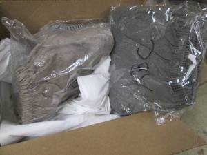 Box of assorted King size new beddi...