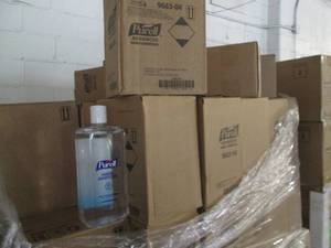10 Cases of 4 33.8 oz Purell hand s...