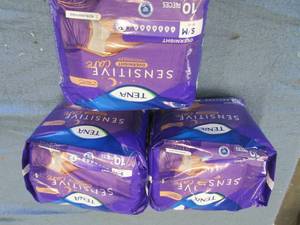 3 10 Packs Tena SM overnight under...