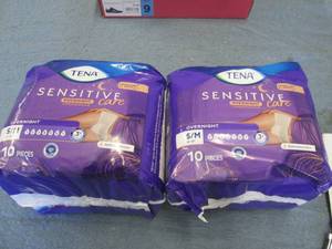2 10 Packs Tena SM overnight under...