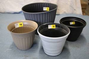 Mixed planters...