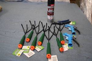 Plastic grip cultivators, bypass pr...