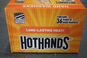 HOT HANDS Long lasting heat 36 pair...