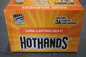 HOT HANDS Long lasting heat 36 pair...