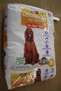16lb Bag of Complete Dog Food For A...