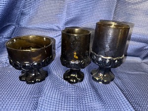 Lot of 26 vintage Tiffin Franciscan Madeira glasses