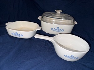 Corning ware blue cornflower lot
