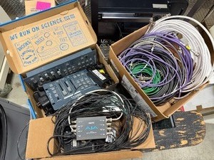 Large Lot of Good Assorted Electronics - Chauvet Obey 3 &amp Obey 4 LED Controllers &amp Much More