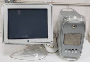 Working APPLE Power Mac G4 Computer wMonitor